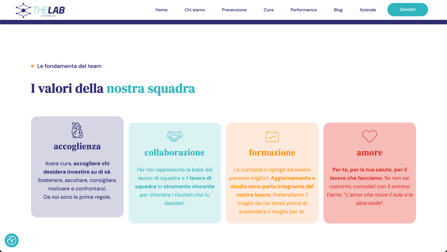 Realizzazione siti web TheLab Udine