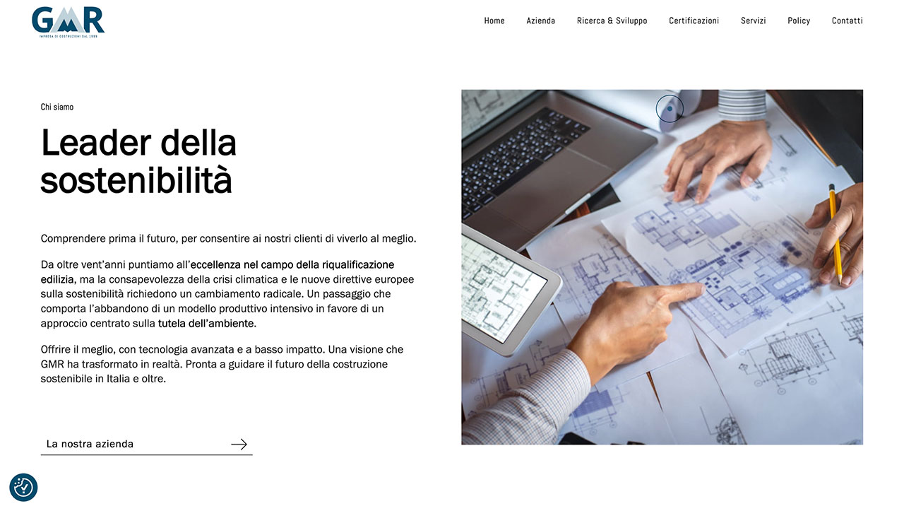 Realizzazione Sito Web GMR